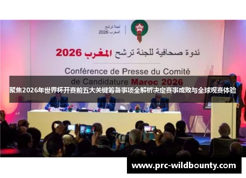 聚焦2026年世界杯开赛前五大关键筹备事项全解析决定赛事成败与全球观赛体验